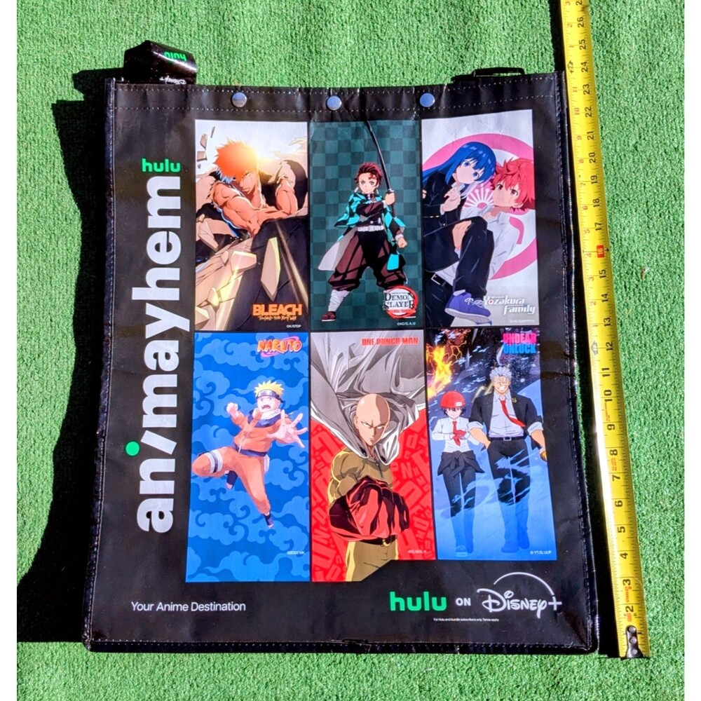 SDCC 2026 Swag Animayhem Bleach/Naruto/Demon Slayer/One Punch Man Bag Backpack